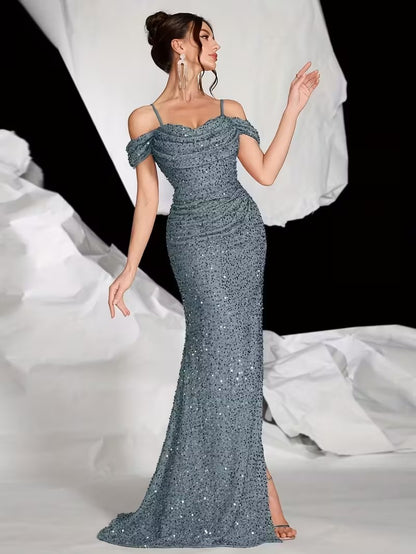 Strapless Long Formal Dress