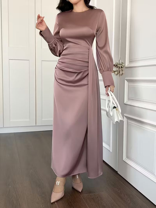 Long Sleeve Evening Dress