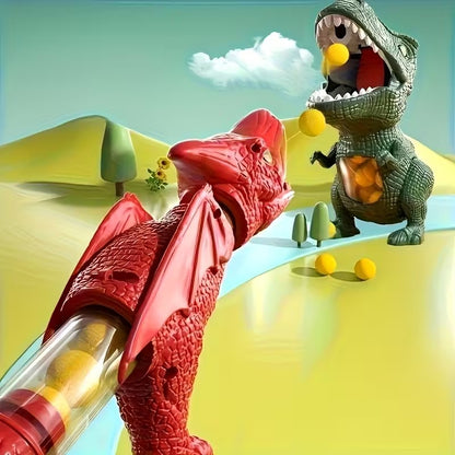Children Play Dinosaur Toys