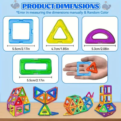 Educational Magnetic Building Block Stem