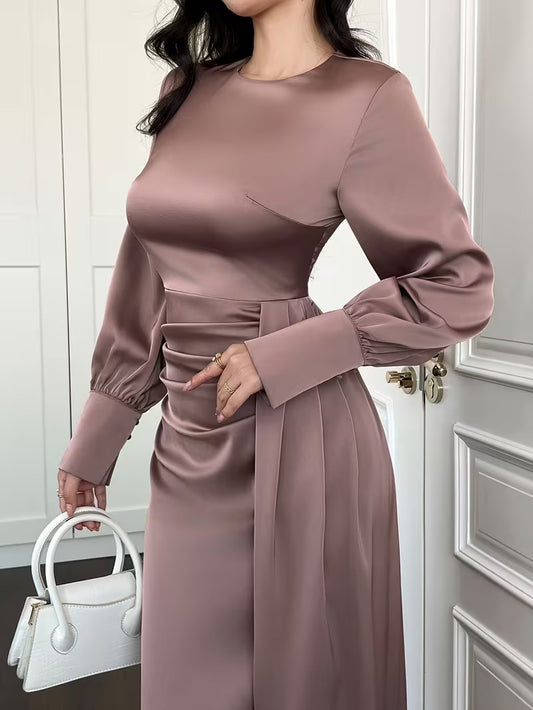 Long Sleeve Evening Dress